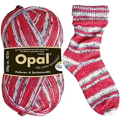 Opal Sockenwolle "Regenwald – Marienkäfer"