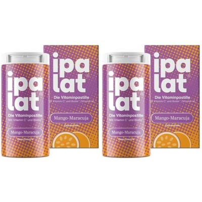 Ipalat Die Vitaminpastille Mango-Maracuja 2x 2x40 St Pastillen