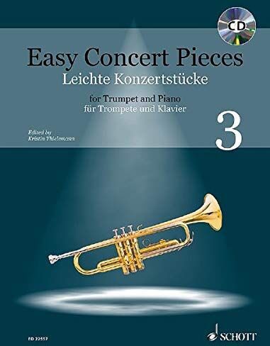 Kristin Thielemann - Easy Concert Pieces: 22 Pieces from 5 Centuries. Band 3. Trompete und Klavier. Ausgabe mit CD. - Preis vom 19.10.2026 19:33:35 h