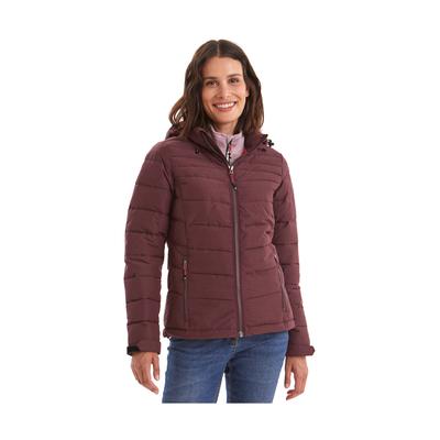 Steppjacke KILLTEC "Skane WMN Quilted JCKT A", Damen, Gr. 50, lila (pflaume), 100% Polyester, Jacken Steppjacke
