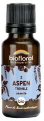 Biofloral 02 Aspen Tremble Granules Bio 19,5 g - Flacon 19,5 g