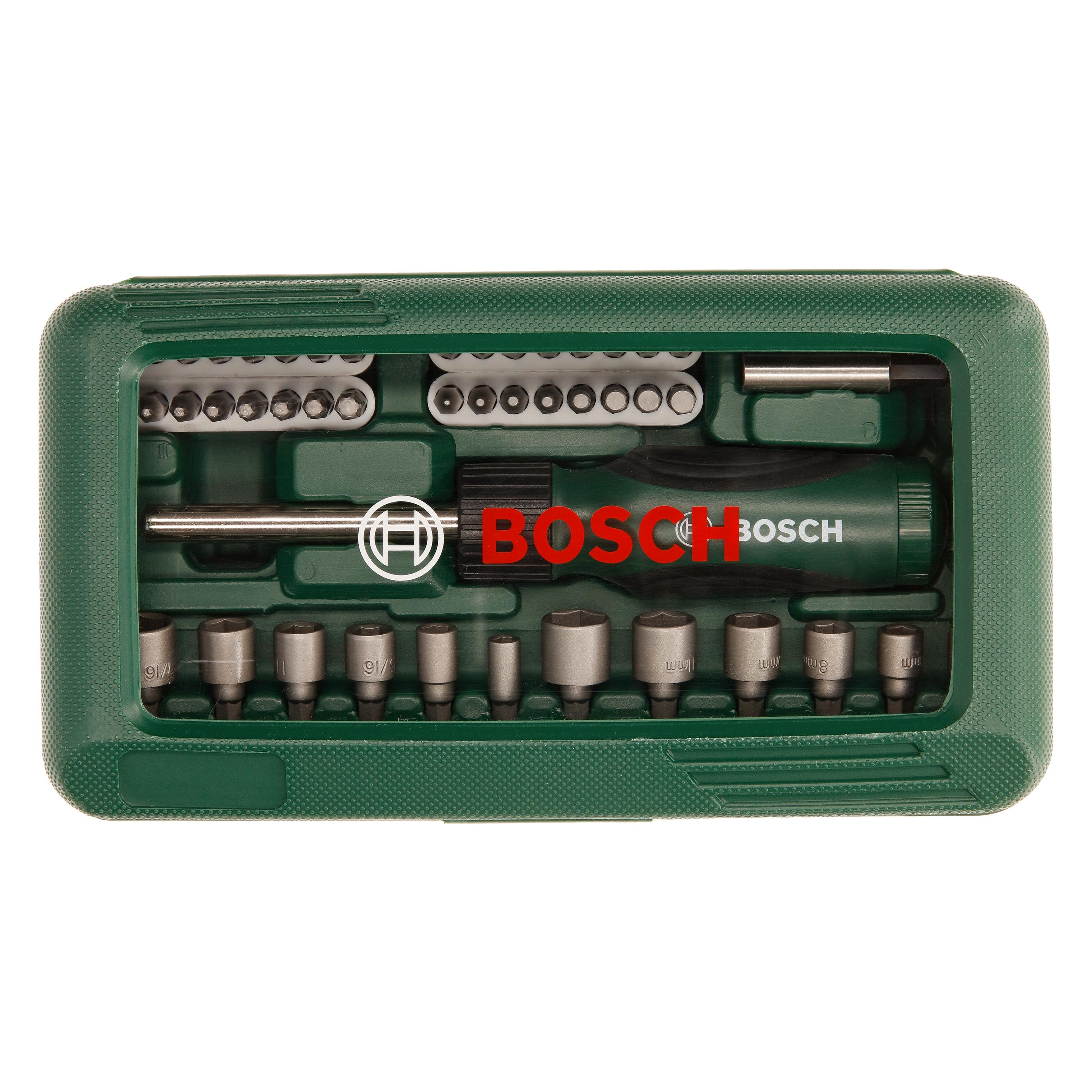 Bosch Zubehör Titan-Schraubendreher-Set 46 Stück(e) (Sechskant (hexagonal)) (2607019504)