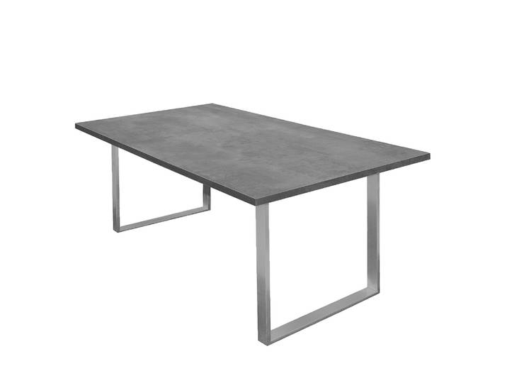 Table Leaf I 200 x 100cm Gris/Graphite