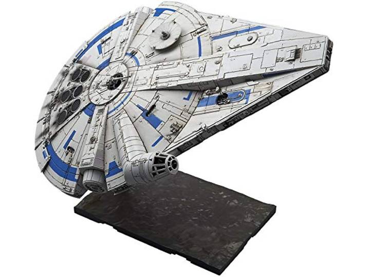 Bandai Hobby - Solo: A Star Wars Story - Millennium Falcon (LandoCalrissian Version), Bandai Star Wars 1/144 Plastic Model Kit