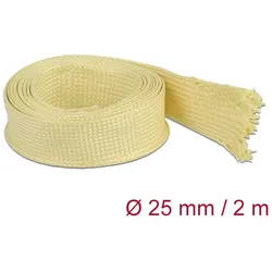 DELOCK Geflechtschlauch aus Aramid Fasern 2 m x 25 mm