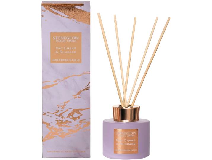 Stoneglow Diffuser Luna May Chang & Rhubarb - Farbe: rosa - Material: Glas - 236