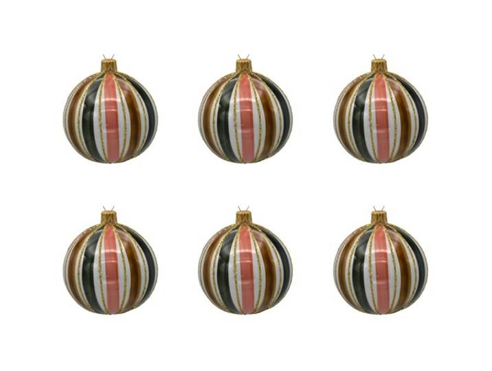 Weihnachtskugelset Naya - Farbe: diverse - Material: Glas - 949
