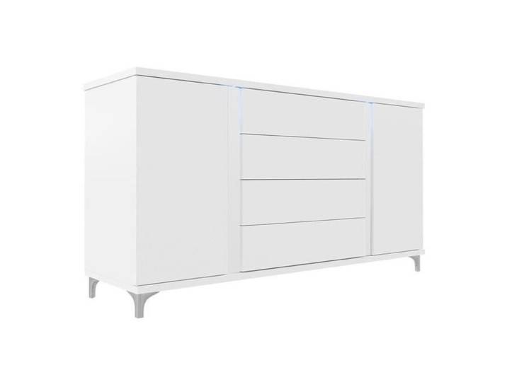 Commode de salon - Commode Nashville B103 215448 - Blanc - 180x88x40cm