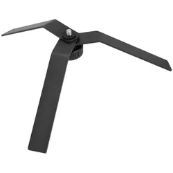 Eurolite Set LED PIX-16 QCL Leiste + FS-4 Floorstand, Stahl, schwarz (4 W, LED), Scheinwerfer, Schwarz