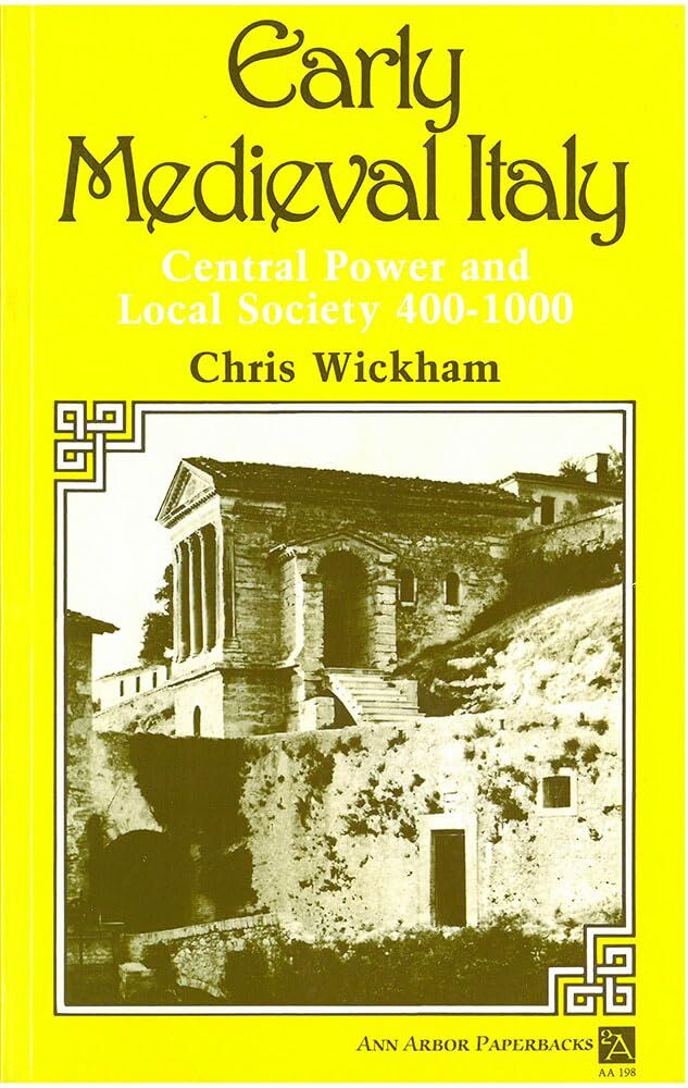 Early Medieval Italy: Central Power and Local Society 400-1000 (Ann Arbor Paperbacks, Aa198) - Preis vom 09.10.2026 07:28:09 h
