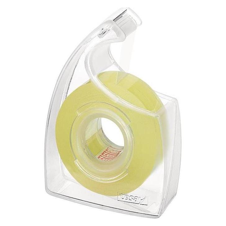 tesa 8x tesafilm TRANSPARENT - mit starker Haftung - alterungsbeständig und reissfest (19 mm) (57406-00002-01)