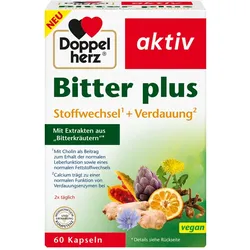 Doppelherz Bitter Plus Kapseln 60 St