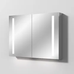 Sanipa Wandvorbau Spiegelschrank „Alex“ 1000 × 750 × 173 mm