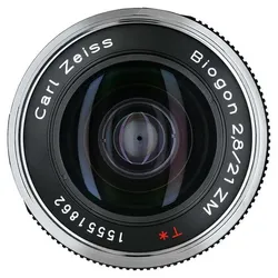 ZEISS Biogon T* 2,8/21 ZM, silber