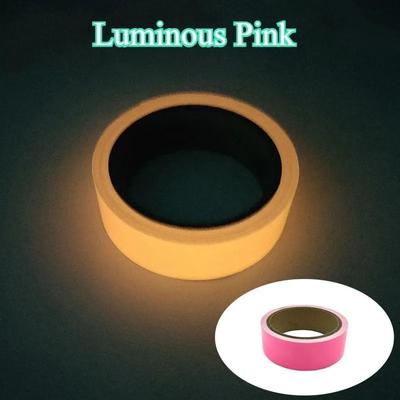 Uplifted Finds Cat Luminous Adhesive Tape Self Luminous Fluorescent Strips For Home And Outdoor Use pink