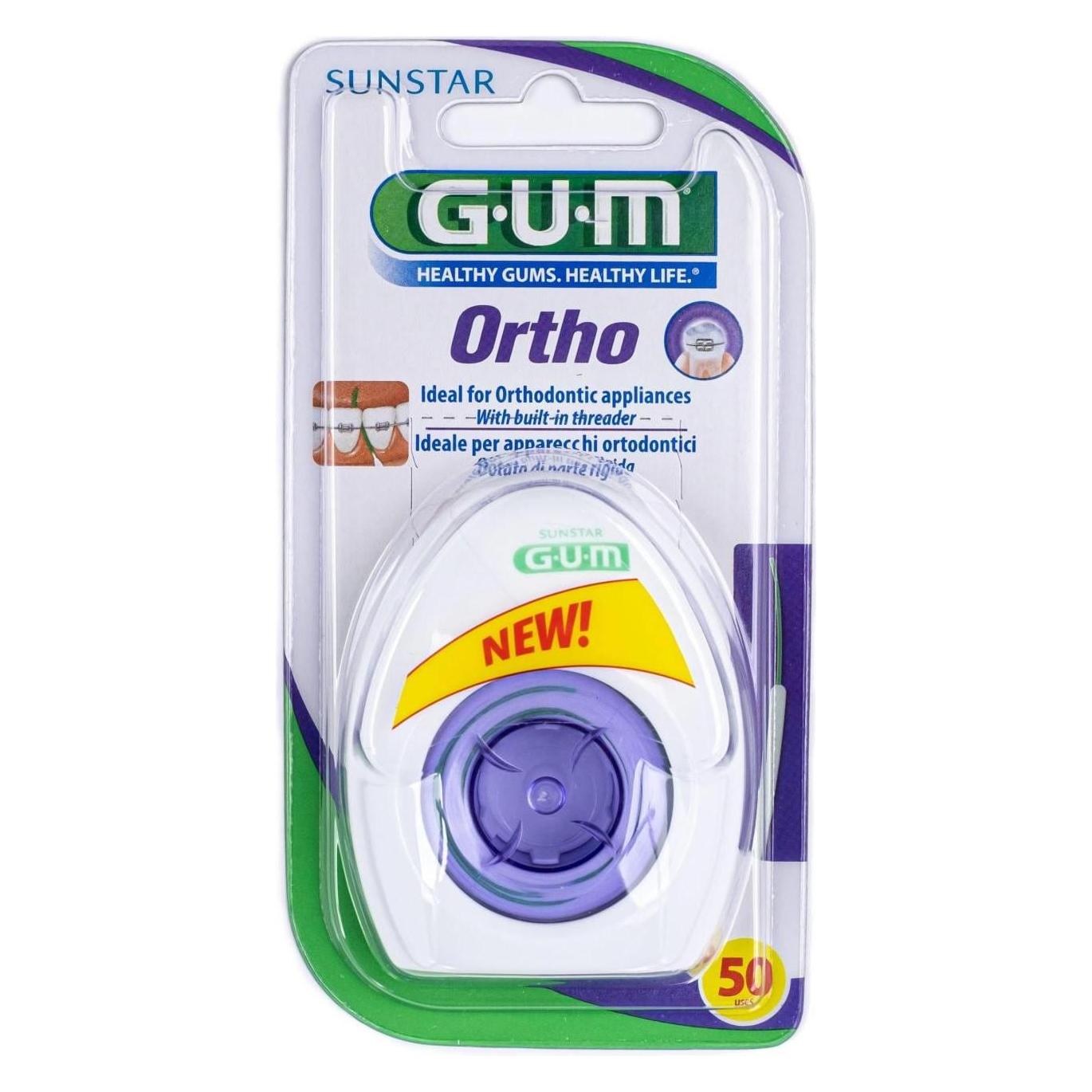 GUM SUNSTAR Ortho Zahnseide 3 in 1 (6063438)