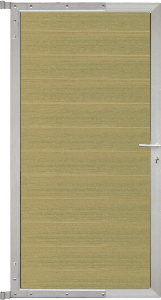 TETZNERJENT ELSKOP-Tor-Komplettset 90 x 173 cm, Füllung schilf 16971094