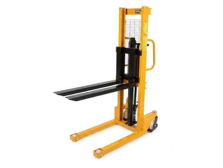 Hochhubwagen Manuell 920 mm Gabel, 500 kg Tragkraft, 1150 mm Hubhöhe 1520mm, CE geprüft