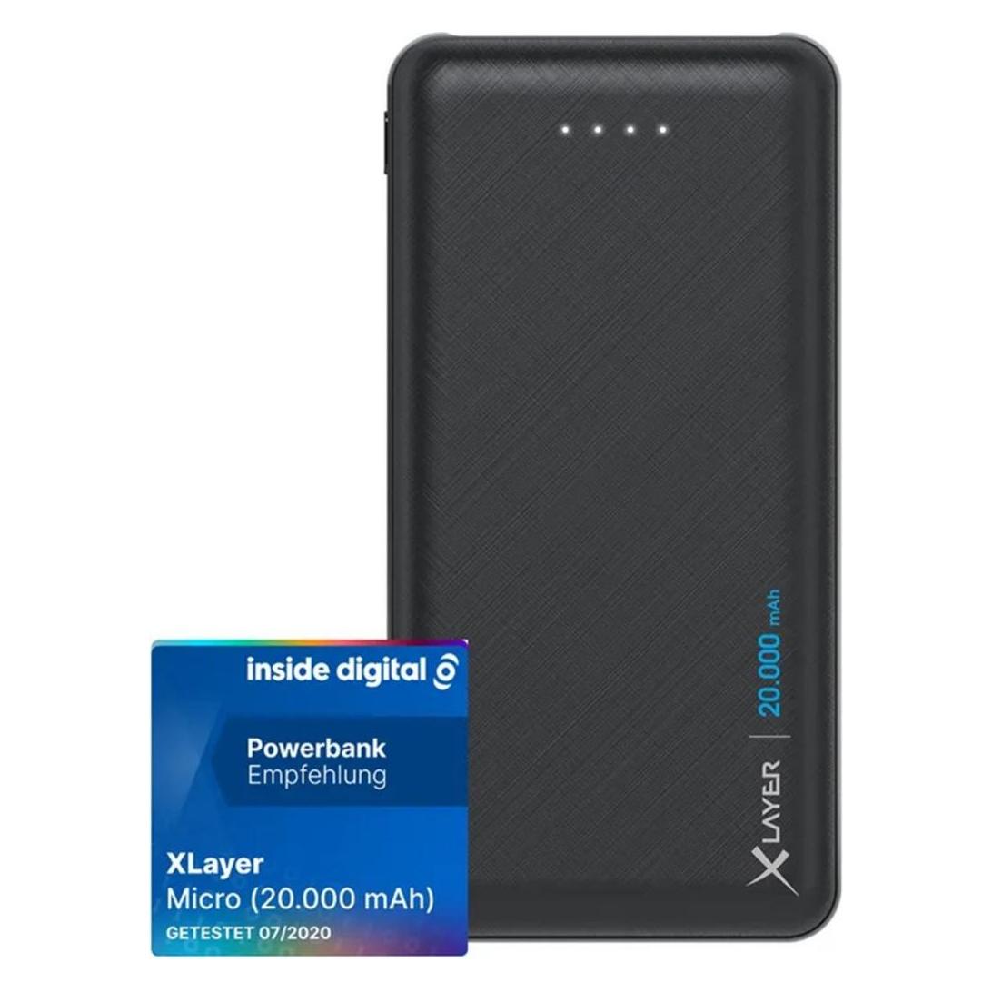 Xlayer Micro Black (20000 mAh, 74 Wh) (217283)