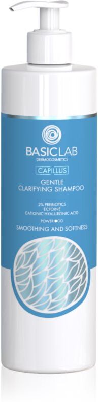 BasicLab Dermocosmetics Capillus shampoing nettoyant doux pour cuir chevelu sec et sensible 300 ml