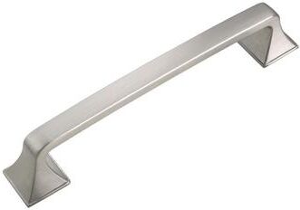 "Utopia Alley Brax Brushed Nickel Cabinet Pull, 5.1"" Center to Center"
