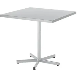 Metalltisch Basic Color Schaffner AG alusilber, Designer Schaffner, 70x72x70 cm
