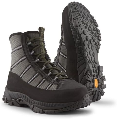Patagonia Forra Wading Boots, Forge Grey / Basin Green 44