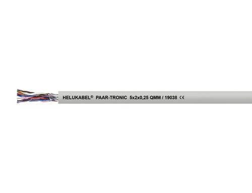 HELU 19042-500 Datenleitung 10 x 2 x 0.25mm² Grau 500m