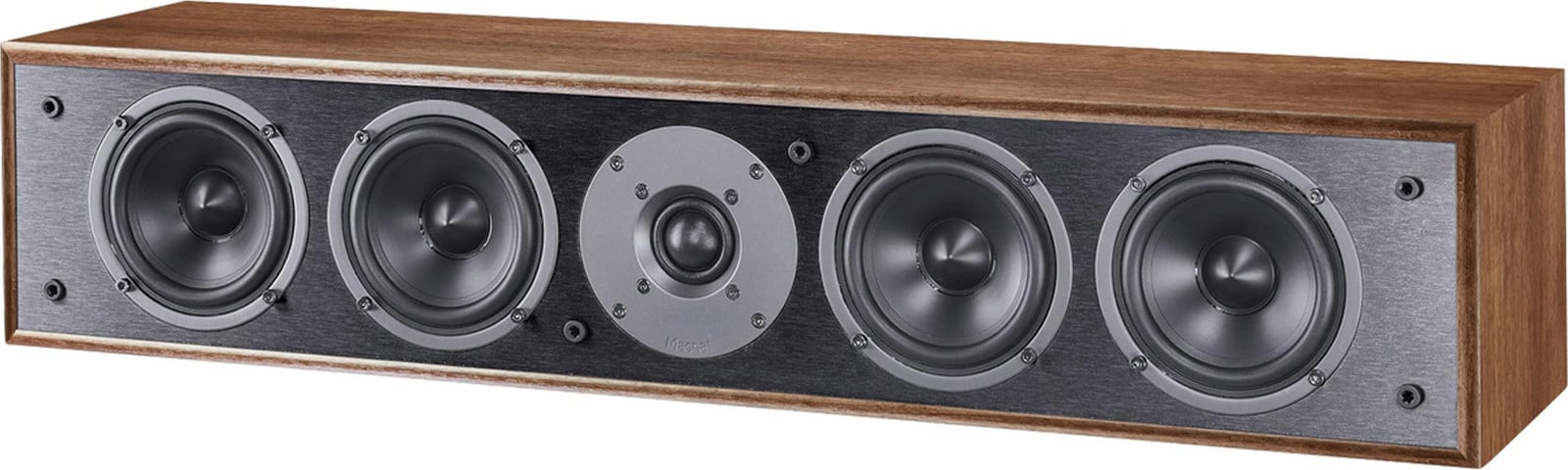 Magnat Monitor S 14 C 2,5-weg luidspreker, 100 W, zwart met walnootfineer