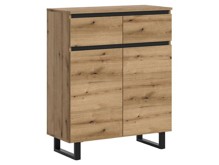 Tomasa buffet 2 portes\, 2 tiroirs chêneReproduction.