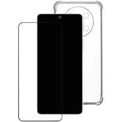 We-Vibe WE PACK verre trempé et coque de protection transparente HONOR MAGIC 4 LITE: 1 V (Honor Magic 4 Lite), Smartphone Hülle, Transparent