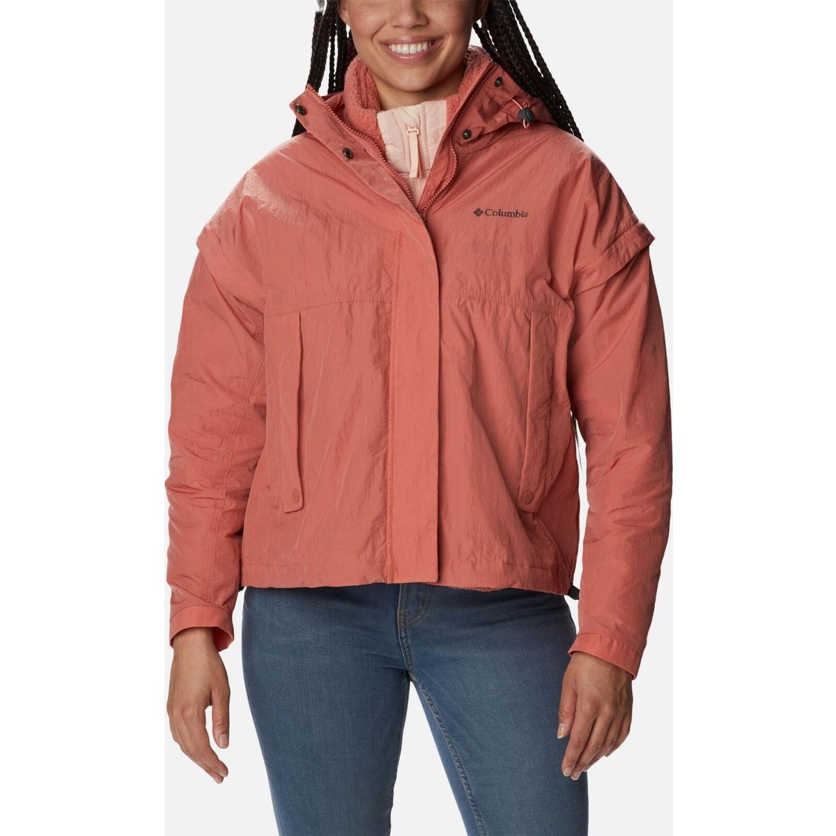 Columbia Laurelwoods Interchange Jacket dark coral (639) XS 201596-2015964-639-XS