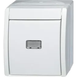 Busch-Jaeger Wechselschalter 2601/6 WGL-54