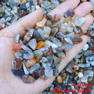 Inspire Essentials Natural Quartz Crystal Chips For Healing Decor Aquarium Energy Balance 14 20g