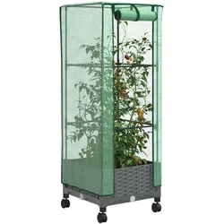 vidaXL, Hochbeet, Garten-Pflanzgefäss