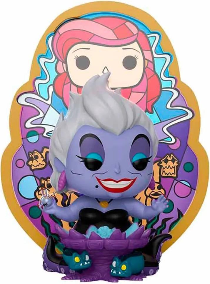 Funko Disney POP! Deluxe Vinyl Figuur Ursula Glazen versie, 9 cm