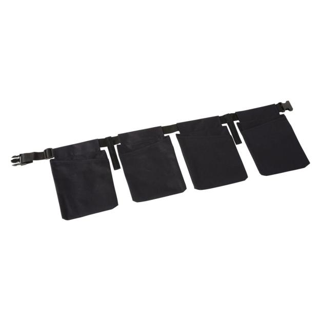 Multi Vikan Tool belt, Vikan, 33x24x1.2 cm, black, with buckle (5705025870007)