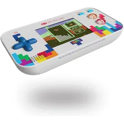 MyArcade My Arcade DGUNL-7030 Tetris Gamer V Classic Handheld Portable Video Game System (201 GAMES IN 1), Retro Gaming, Weiss, Mehrfarbig