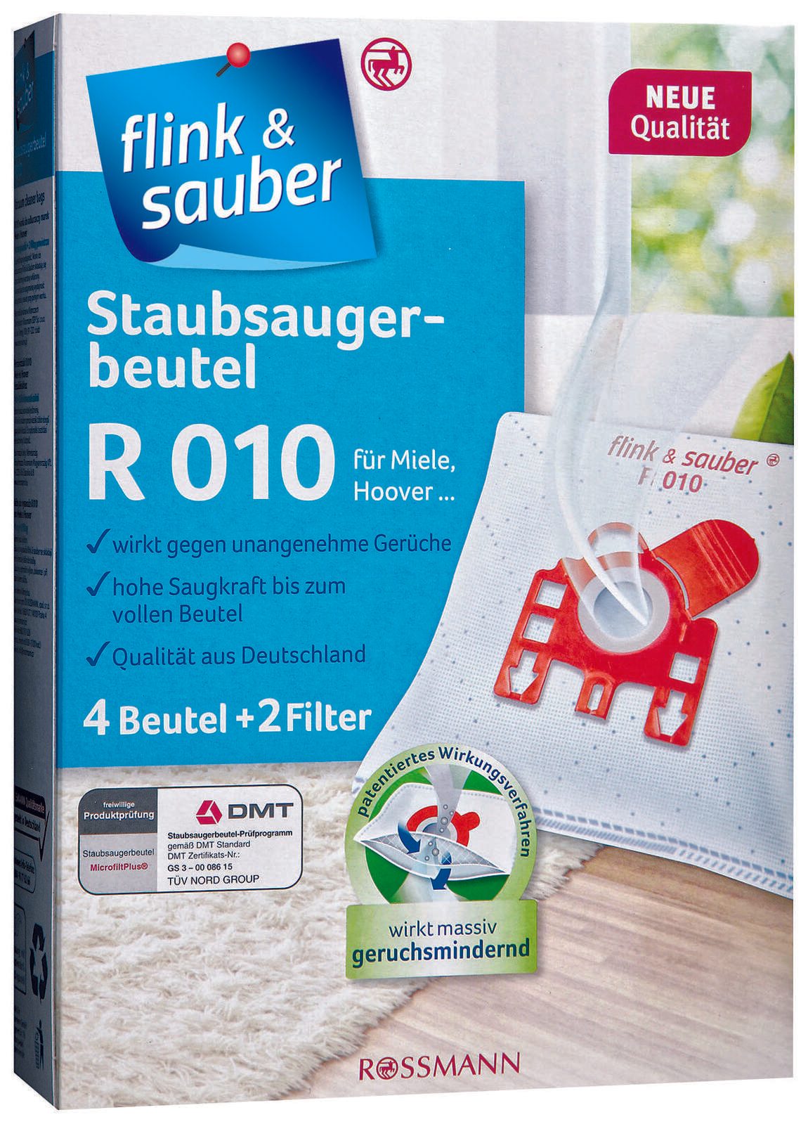 flink & sauber Staubsaugerbeutel 4305615395210