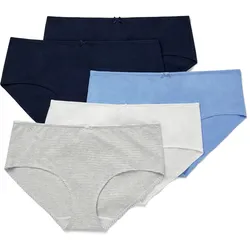 Tchibo - 5 Pantys - Damen - Gr. XXL - dunkelblau