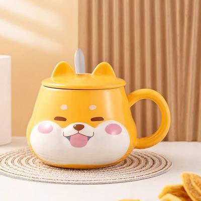 Uplift Essentials Loyal Spirit Shiba Inu Ceramic Mug style B