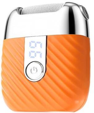 United Rechargeable Electric Foot File Portable Callus Remover For Smooth Soft Feet orange