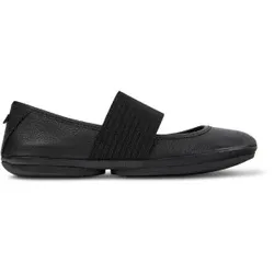 Camper für Damen. 21595-242 Rechts Nina Schwarze Lederballerinas (37), Wohnung, 1 bis 3 cm, Lässig