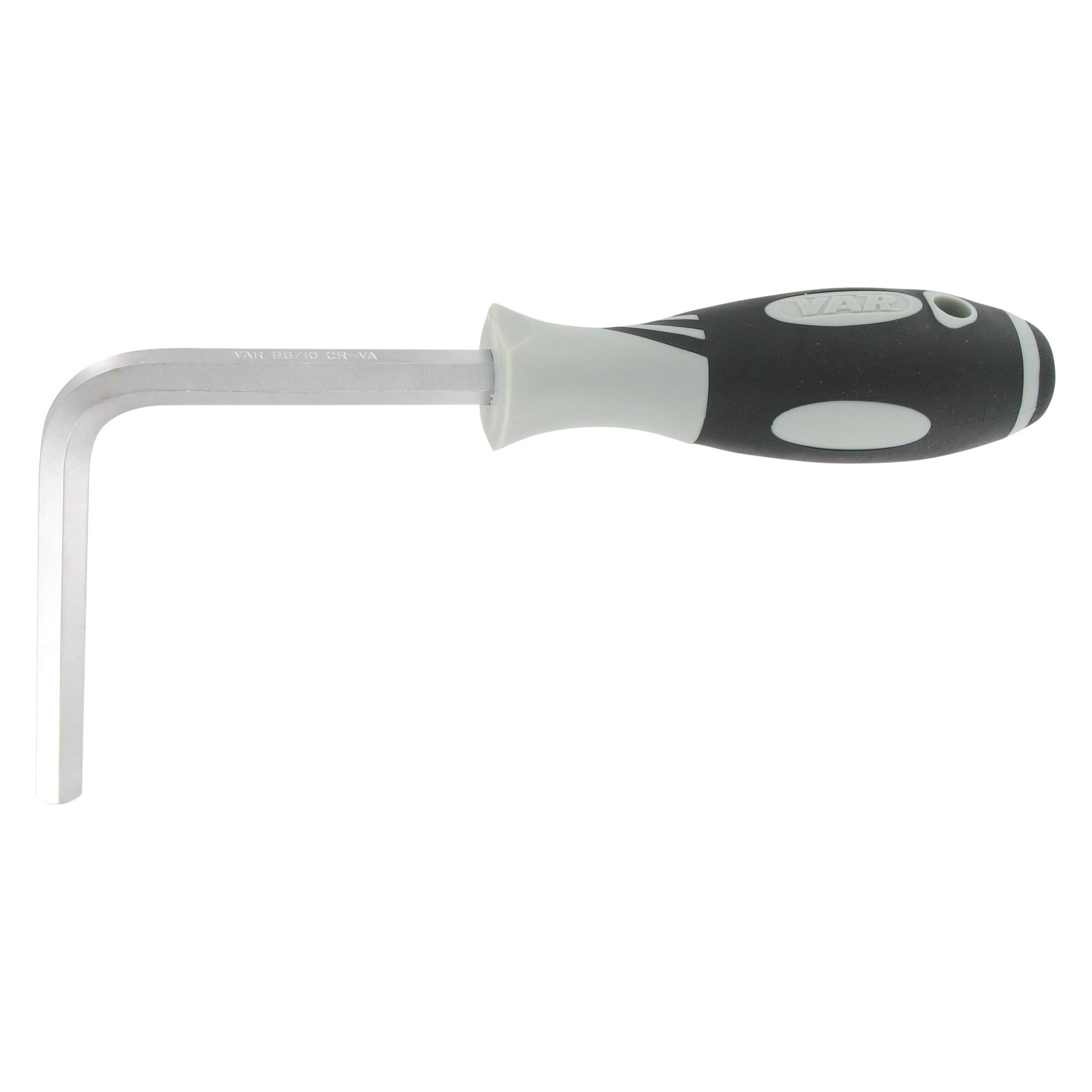 VAR Clé Mâle Hexagonale 10 mm pour Corps de Cassette (VARL0960010)