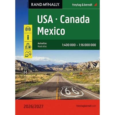 freytag & berndt Autoatlas USA - Canada - Mexico 2026/2027 1:400.000, Gebundene Ausgabe von , KOMPASS Freytag & Berndt, 978-3-7079-2443-5
