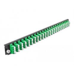 Delock 43370 LWL-Frontblende Glasfaser 1 HE