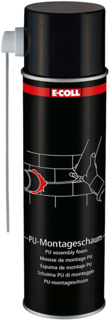 E-COLL Mousse de montage PU 500 ml (contenant du MDI) (4317784150774)
