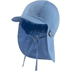 STERNTALER Schirmmütze mit Nackenschutz einfarbig, Größe 43 in Blau Blau