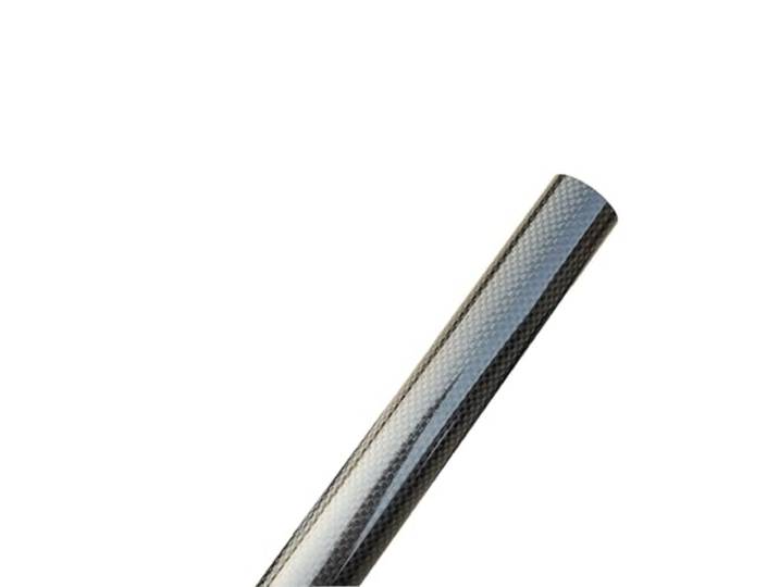 1000 mm glänzendes 3K-Carbonfaserrohr for Drachen und mechanische Ausrüstung(28x26x1000mm)