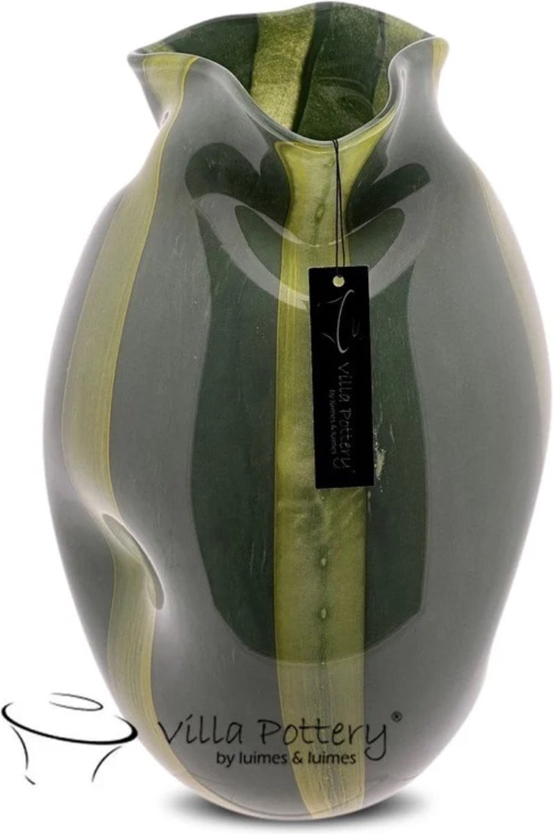 Villa Pottery Lolly Pop 2_2 Vaas - Groen